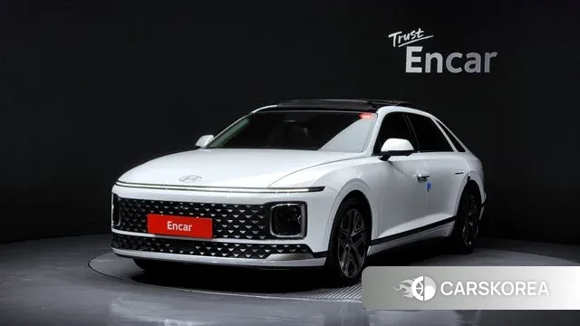 Hyundai Grandeur Hybrid (GN7) 2023 Белый из Кореи