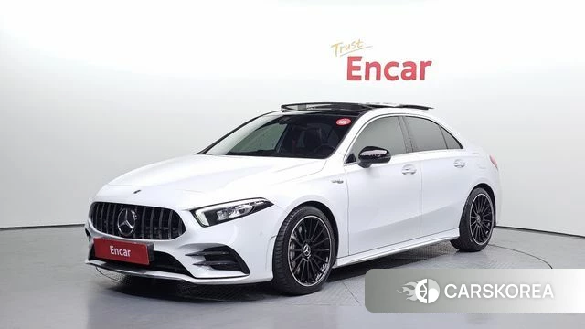 Mercedes-Benz A-Class W177 2020 Белый из Кореи