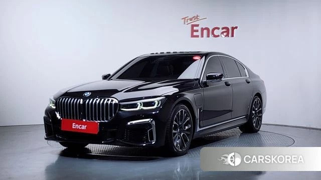 BMW 7 Series (G11) 2020 Черный из Кореи