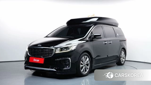 Kia The New Carnival 2018 Черный из Кореи