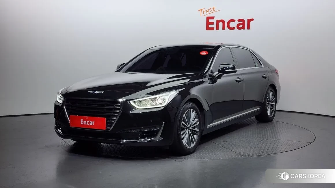 Genesis EQ900 2018 Черный из Кореи