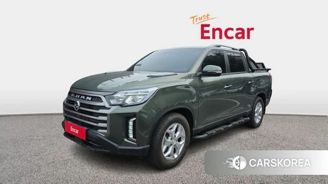 Ssangyong The New Rexton Sport 2022 Темно-зеленый из Кореи