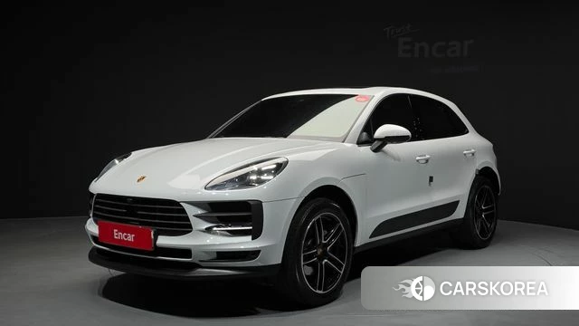 Porsche Macan 2021 Белый из Кореи