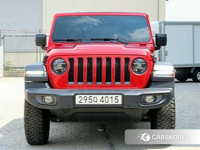 Jeep Wrangler (JL) 2020 Красный из Кореи