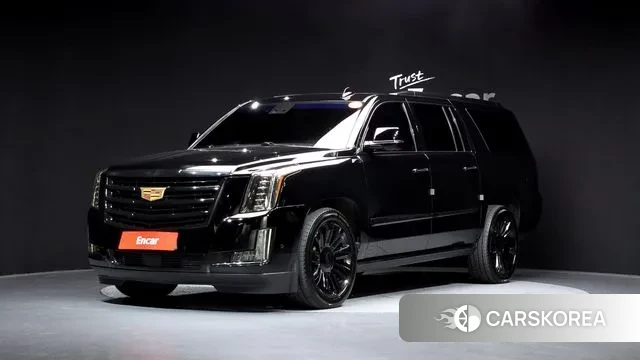 Cadillac Escalade 2019 Черный из Кореи