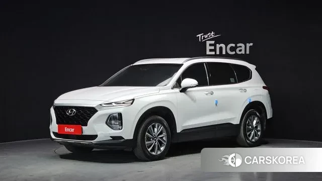 Hyundai Santa Fe TM 2019 Белый из Кореи