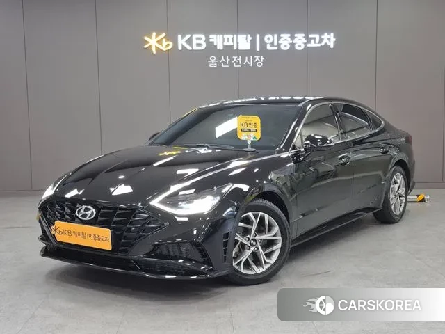 Hyundai Sonata (DN8) 2021 Черный из Кореи