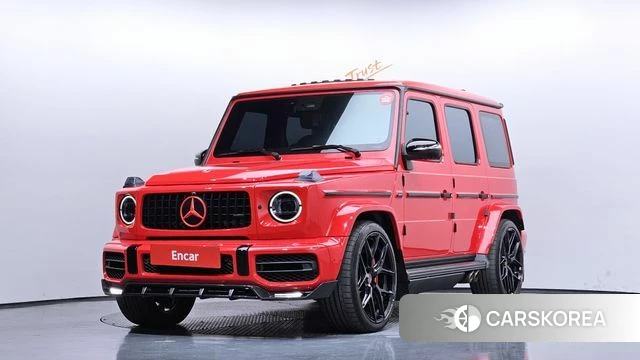 Mercedes-Benz G-Class W463b 2021 Красный из Кореи