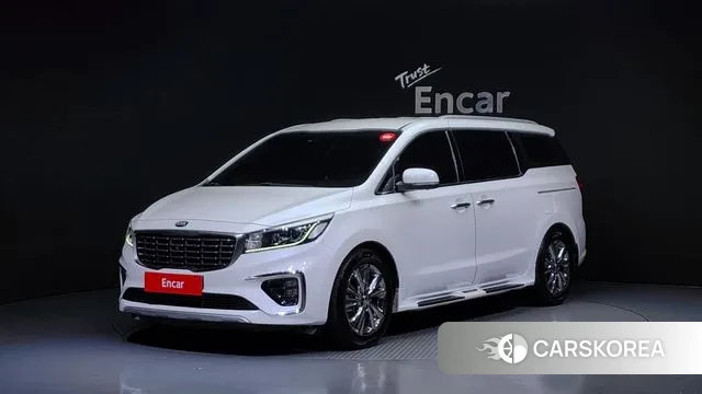 Kia The New Carnival 2019 Белый из Кореи