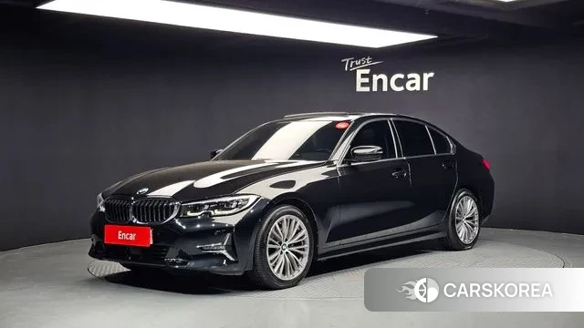 BMW 3 Series (G20) 2022 Черный из Кореи