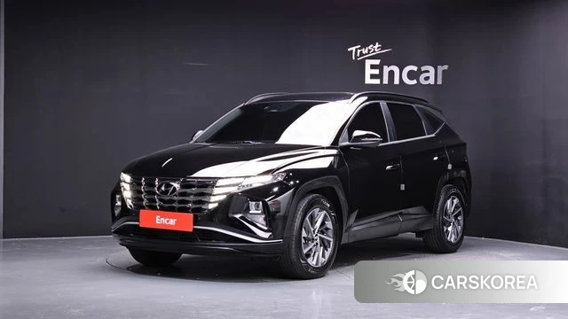 Hyundai Tucson Hybrid (NX4) 2021 Черный из Кореи