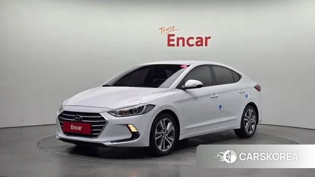 Hyundai Avante AD 2018 Белый из Кореи