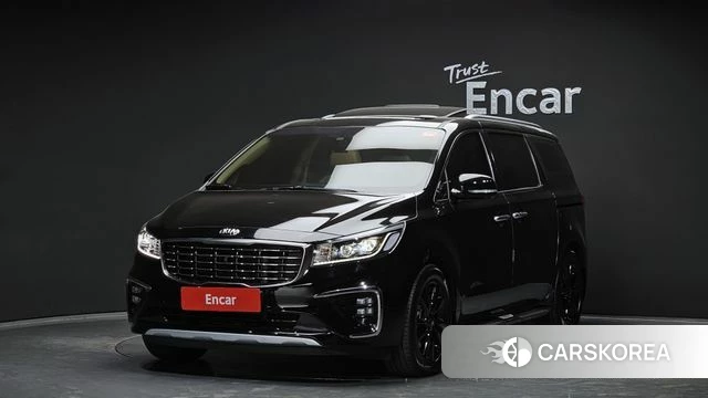 Kia The New Carnival 2019 Черный из Кореи