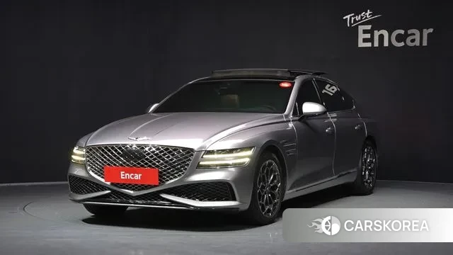 Genesis G80 (RG3) 2021 Серебряный из Кореи