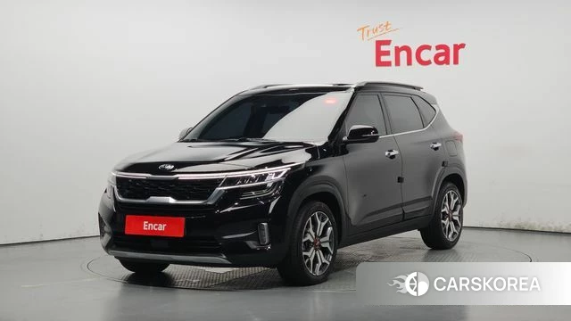 Kia Seltos 2020 Черный из Кореи