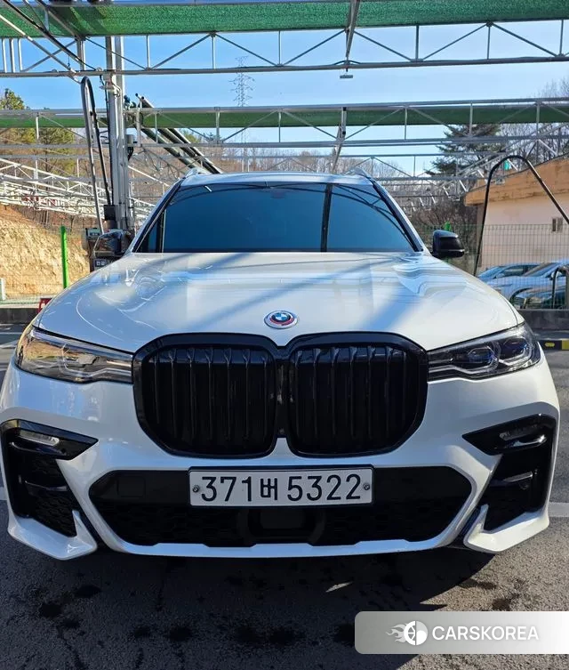 BMW X7 (G07) 2020 Белый из Кореи