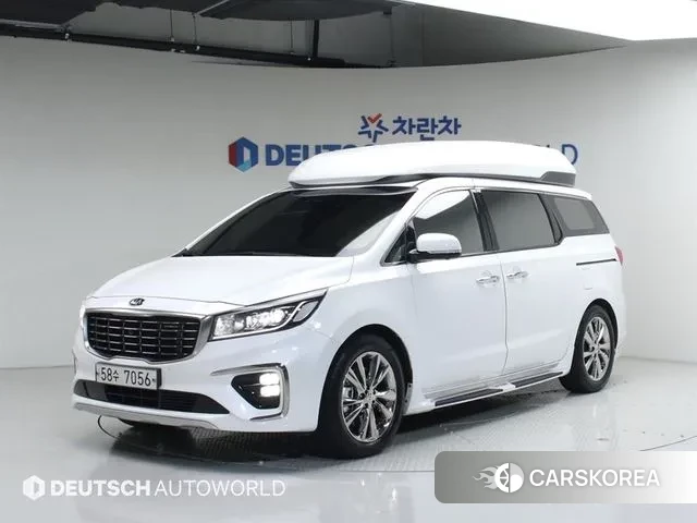 Kia The New Carnival 2019 Белый из Кореи