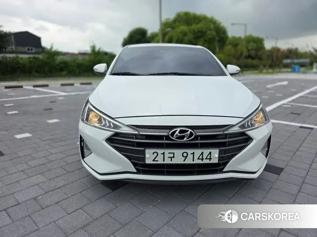 Hyundai Avante AD 2019 Белый из Кореи