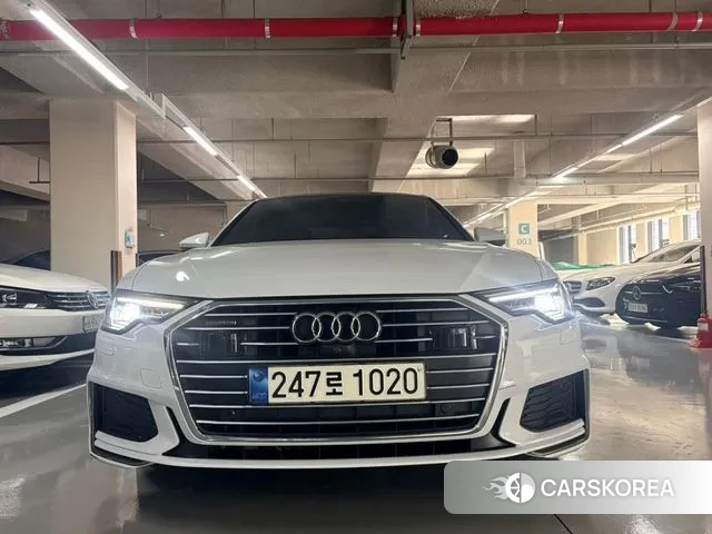 Audi A6 (C8) 2021 Белый из Кореи