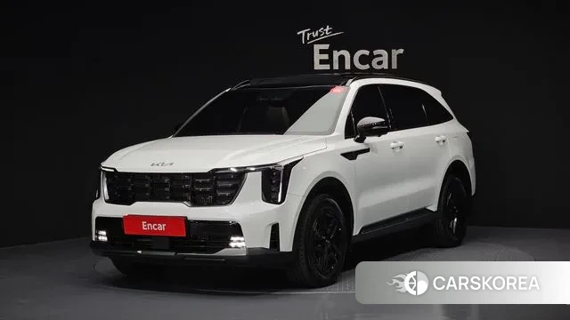 Kia The New Sorento 4th Generation 2023 Белый из Кореи