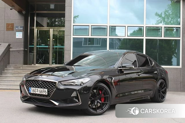 Genesis G70 2019 Черный из Кореи