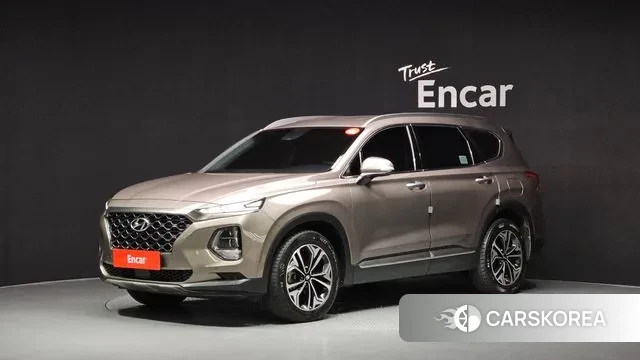 Hyundai Santa Fe TM 2018 Песочный из Кореи