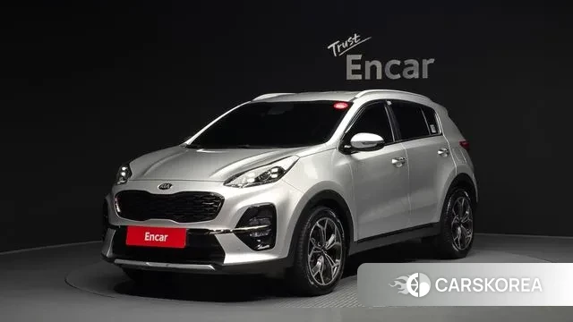 Kia Sportage The Bold 2018 Серебристо-серый из Кореи