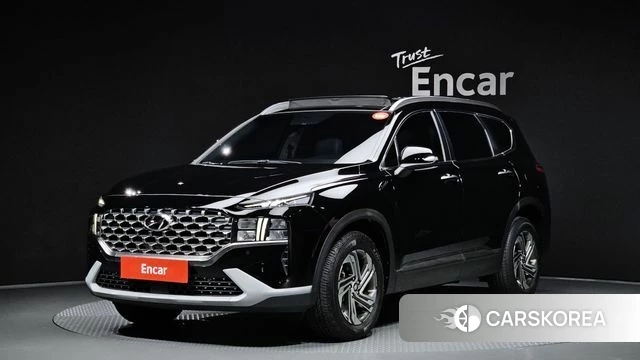 Hyundai The New Santa Fe 2022 Черный из Кореи