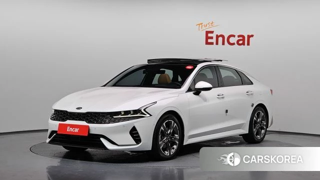 Kia K5 Hybrid 3rd Generation 2021 Белый из Кореи