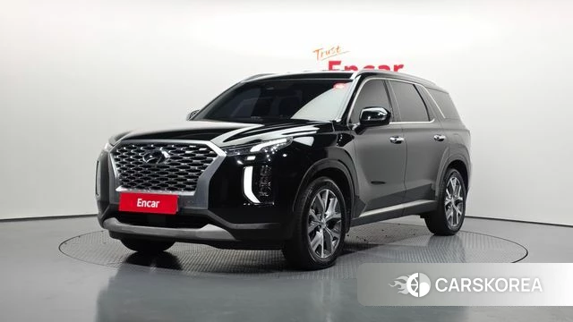 Hyundai Palisade 2021 Черный из Кореи