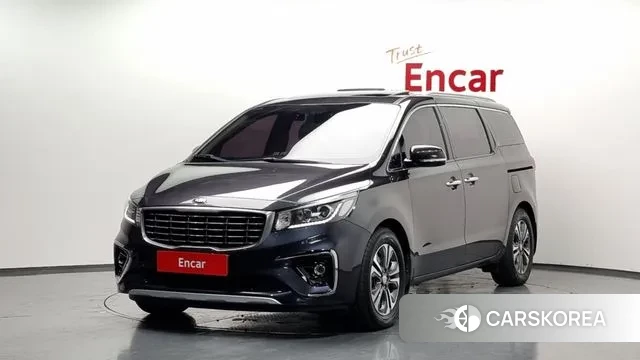 Kia The New Carnival 2018 Черный из Кореи