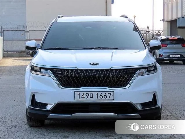 Kia Carnival 4th generation 2020 Белый из Кореи