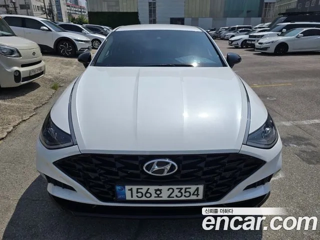 Hyundai Sonata (DN8) 2021 Белый из Кореи
