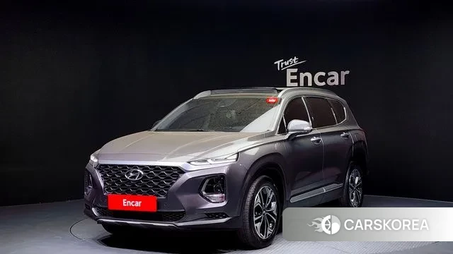Hyundai Santa Fe TM 2019 Серебряный из Кореи