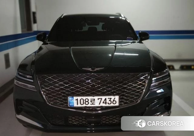 Genesis GV80 2021 Зеленый из Кореи