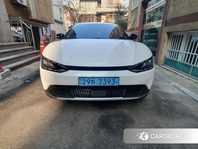 Kia EV6 2021 Белый из Кореи