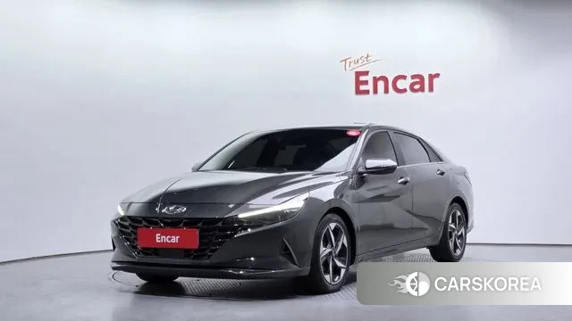 Hyundai Avante (CN7) 2021 Серый из Кореи