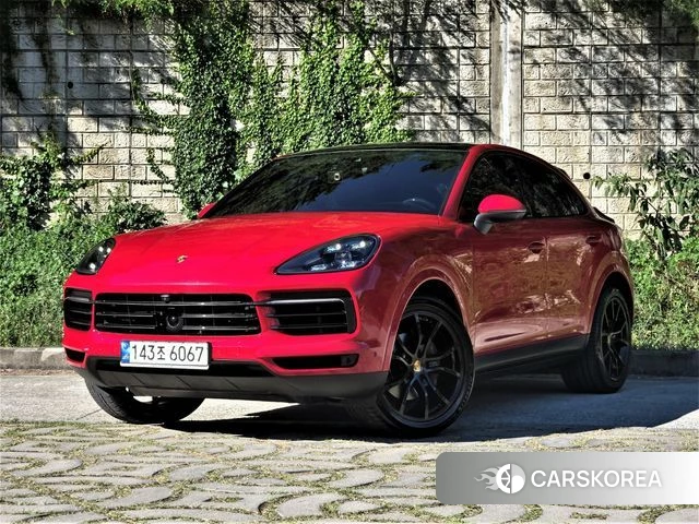 Porsche Cayenne (PO536) 2021 Красный из Кореи