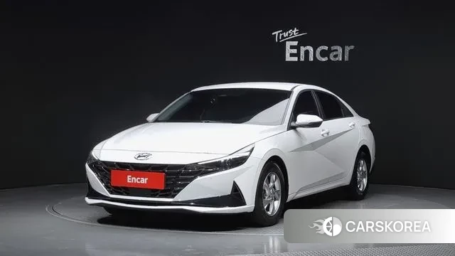 Hyundai Avante (CN7) 2020 Белый из Кореи