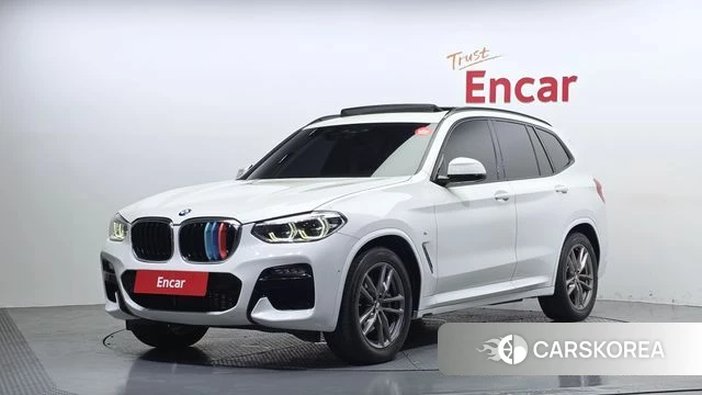 BMW X3 (G01) 2020 Белый из Кореи