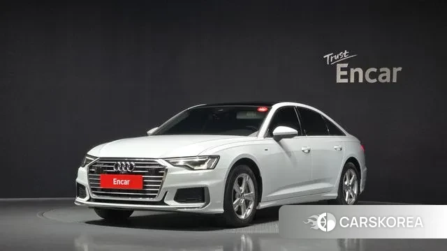 Audi A6 (C8) 2020 Белый из Кореи
