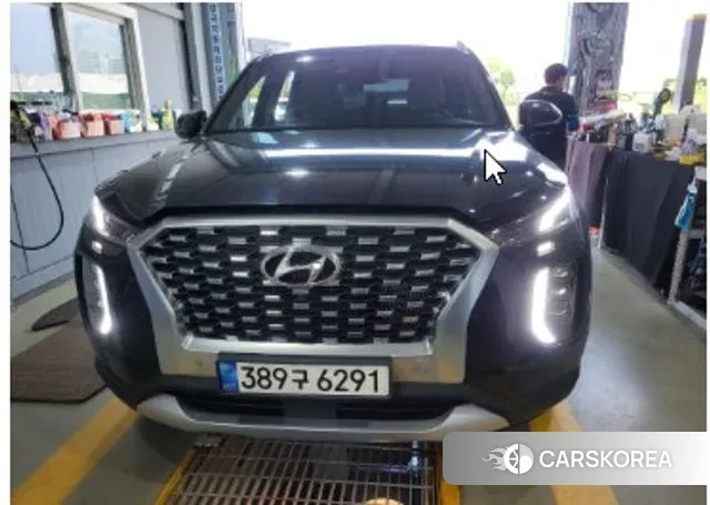 Hyundai Palisade 2021 Синий из Кореи