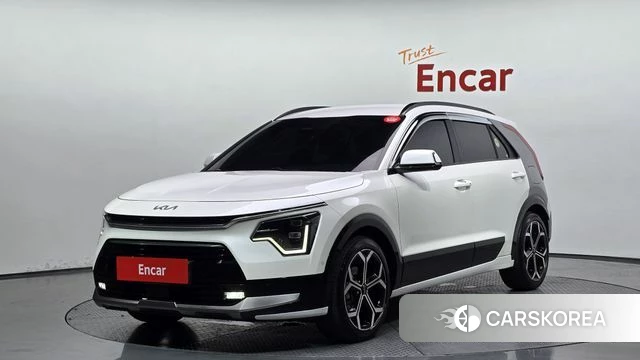 Kia Di Ol Nu Niro 2022 Белый из Кореи