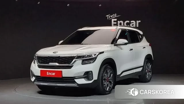 Kia Seltos 2021 Белый из Кореи