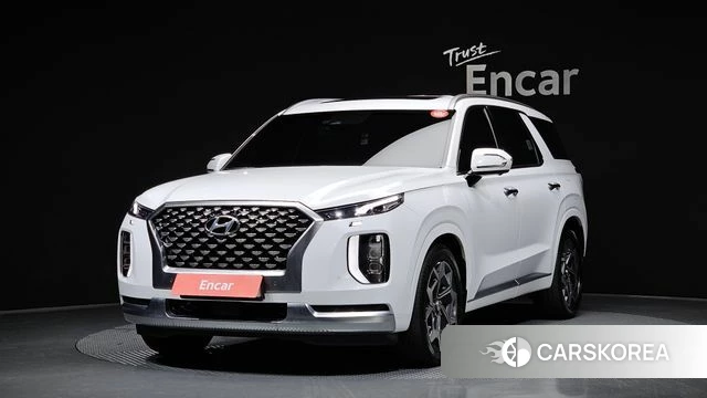 Hyundai Palisade 2021 Белый из Кореи