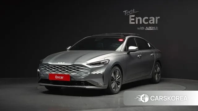 Kia K8 Hybrid 2023 Серебристо-серый из Кореи