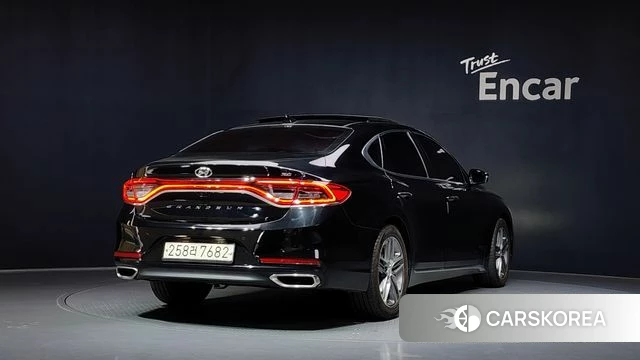 Hyundai Grandeur IG 2018 Черный из Кореи