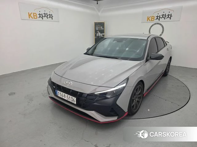 Hyundai Avante (CN7) 2022 Серый из Кореи