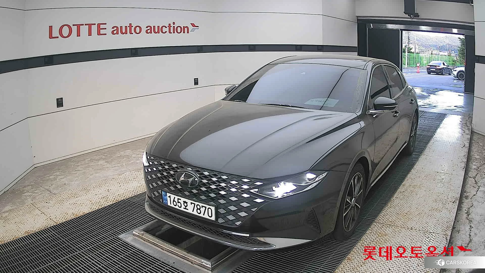 Hyundai Grandeur 2022 Midnight Black Pearl из Кореи