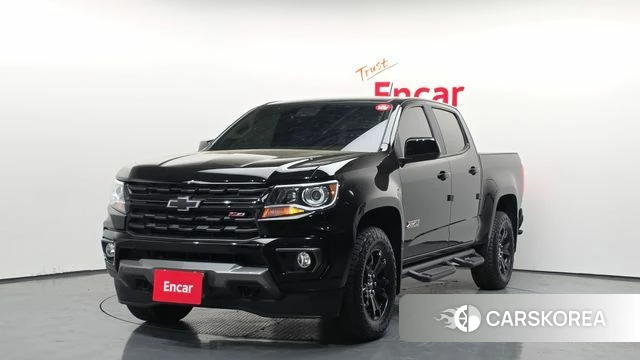 Chevrolet (GM Daewoo) Real New Colorado 2021 Черный из Кореи